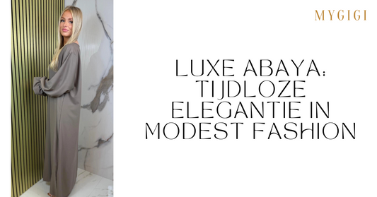 Luxe Abaya: Tijdloze Elegantie in Modest Fashion