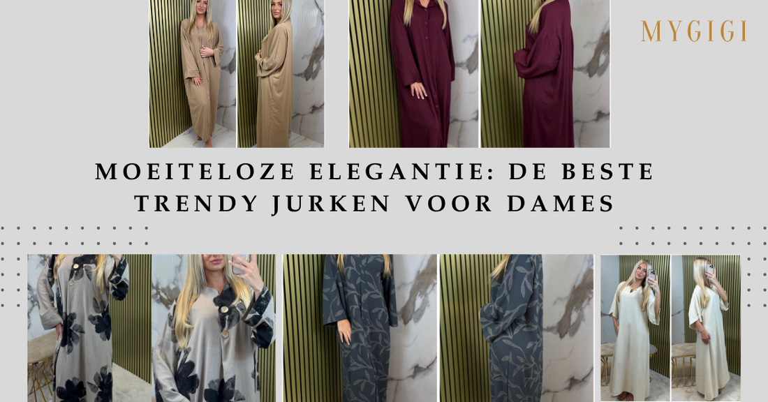 Moeiteloze elegantie: de beste trendy jurken voor dames in 2025