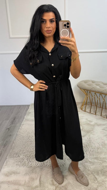 Naomi Blouse Knopen Koortje Jurk