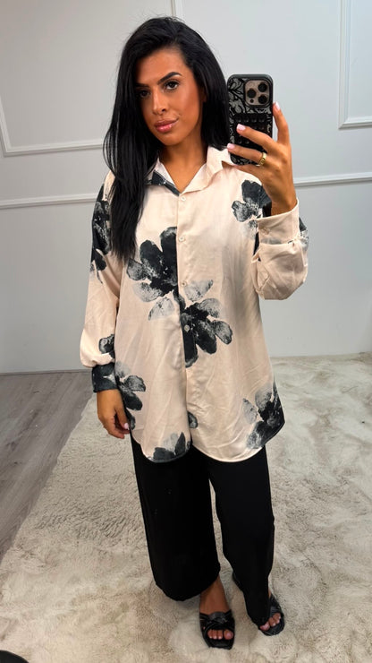 Funda Bloemen Motief Set