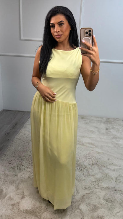Amelia Elegante Plooi Jurk