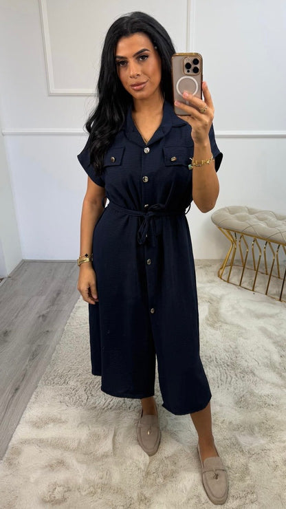 Naomi Blouse Knopen Koortje Jurk