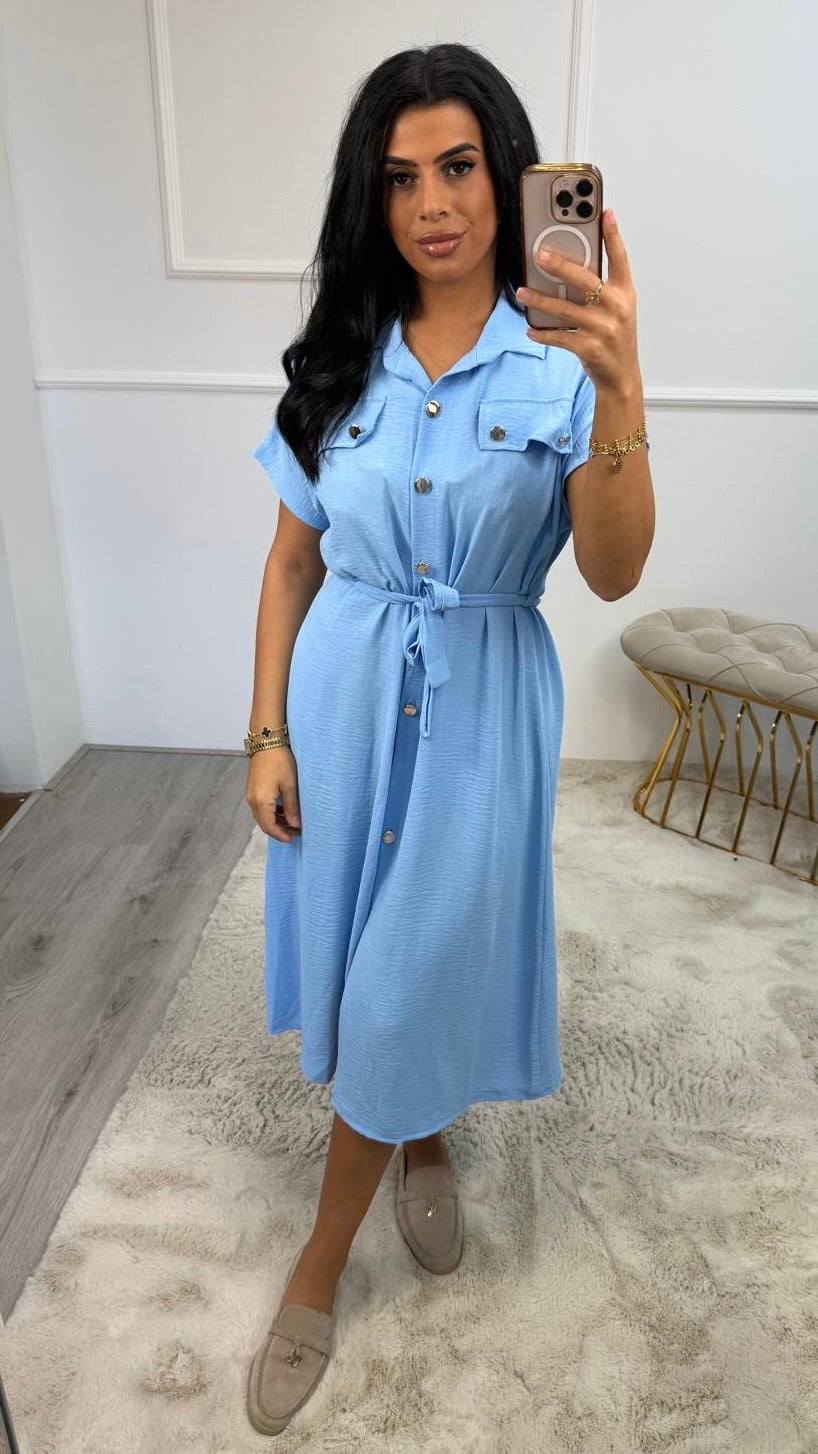 Naomi Blouse Knopen Koortje Jurk