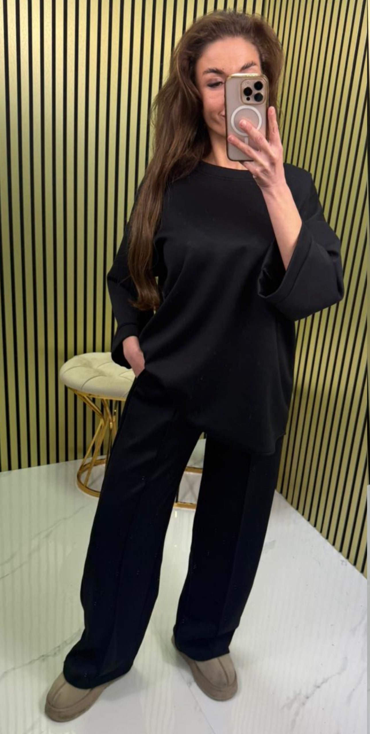 Lautje Virale Streep Comfy Set