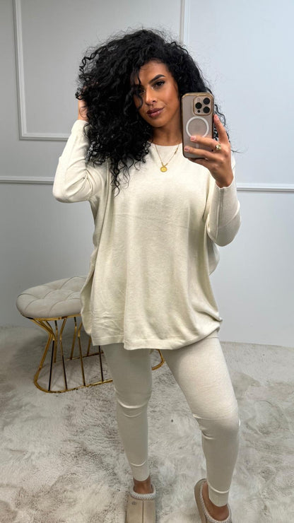 Sharona Wijde Trui Legging Set
