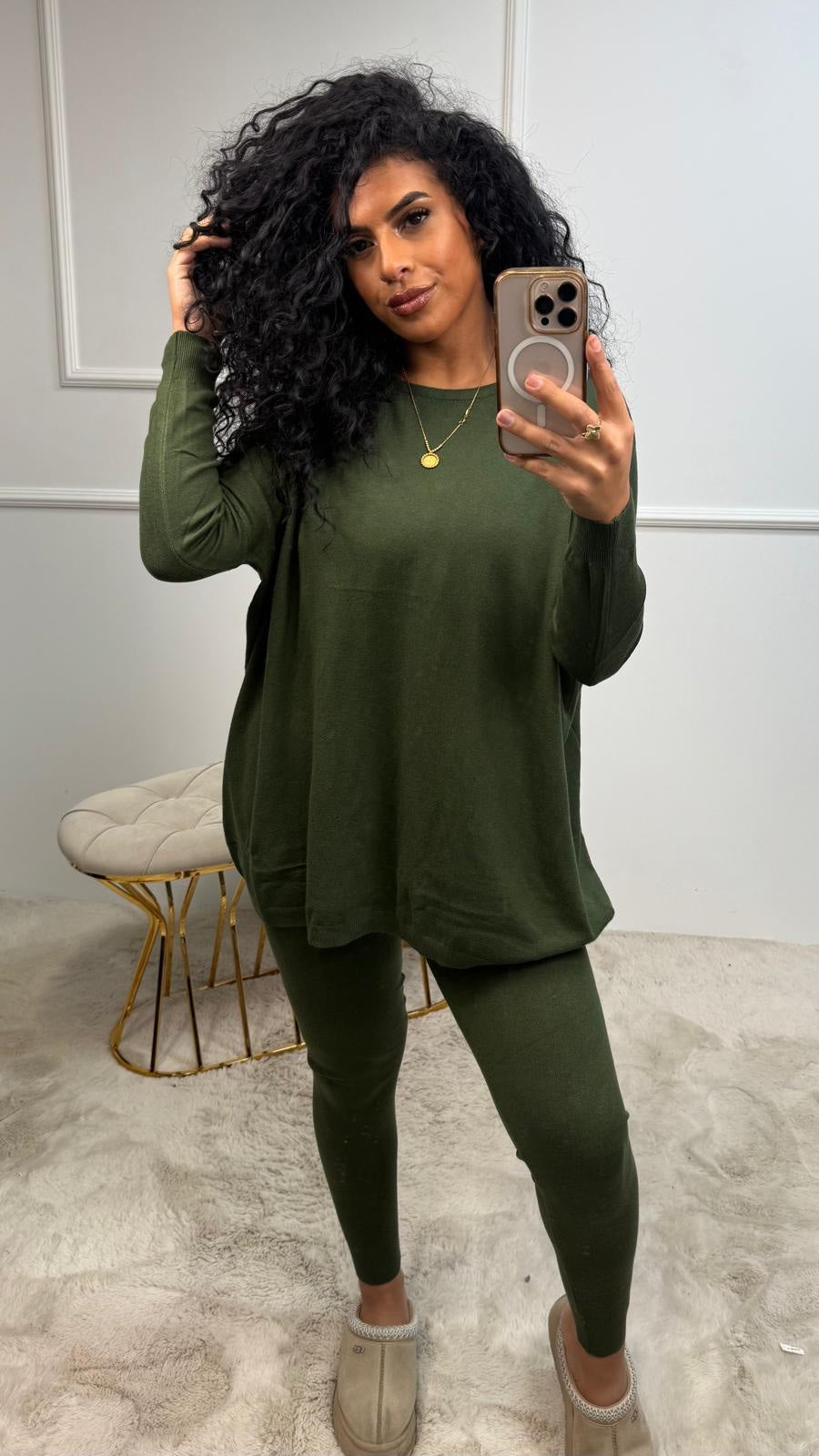 Sharona Wijde Trui Legging Set