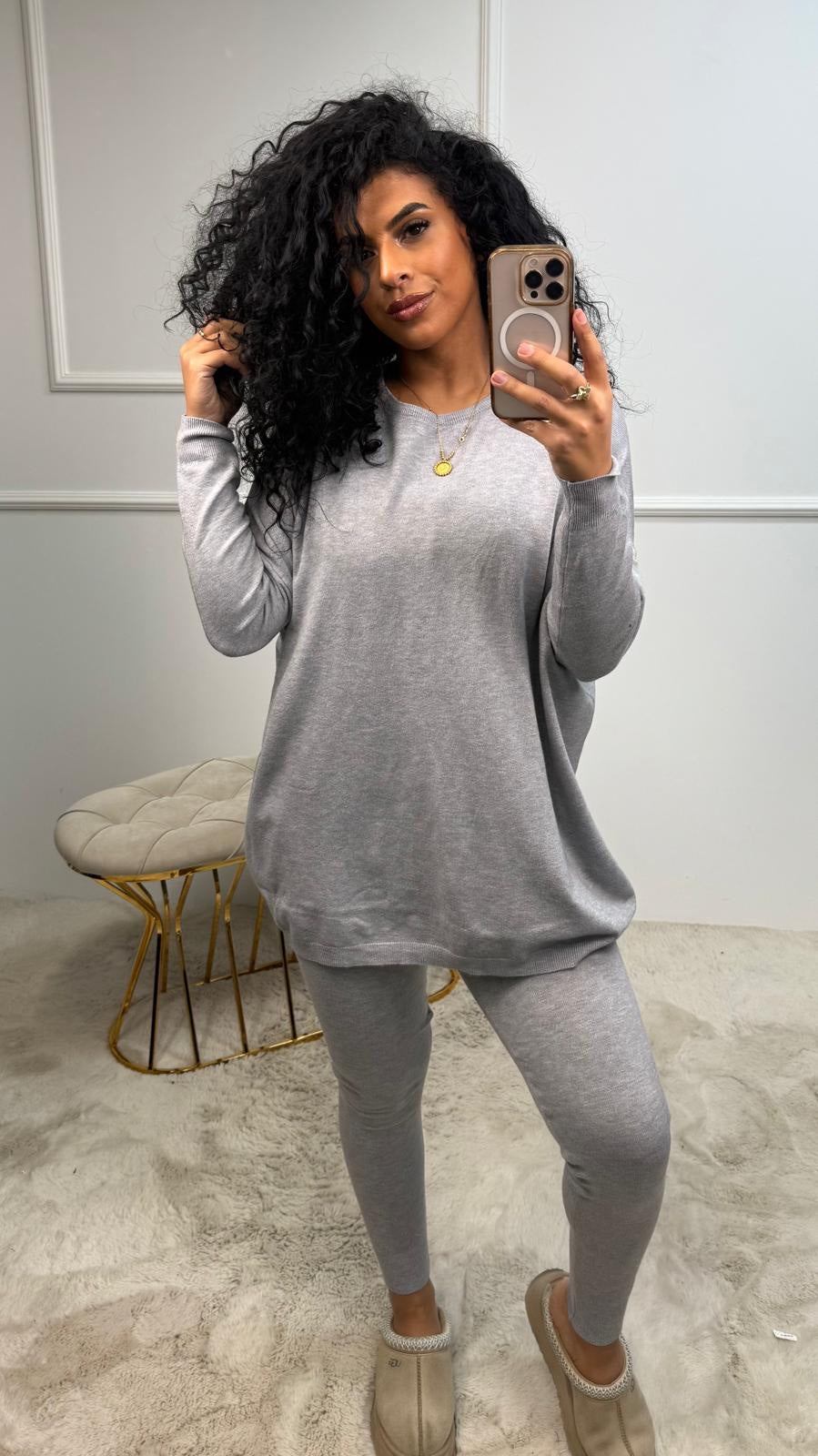 Sharona Wijde Trui Legging Set