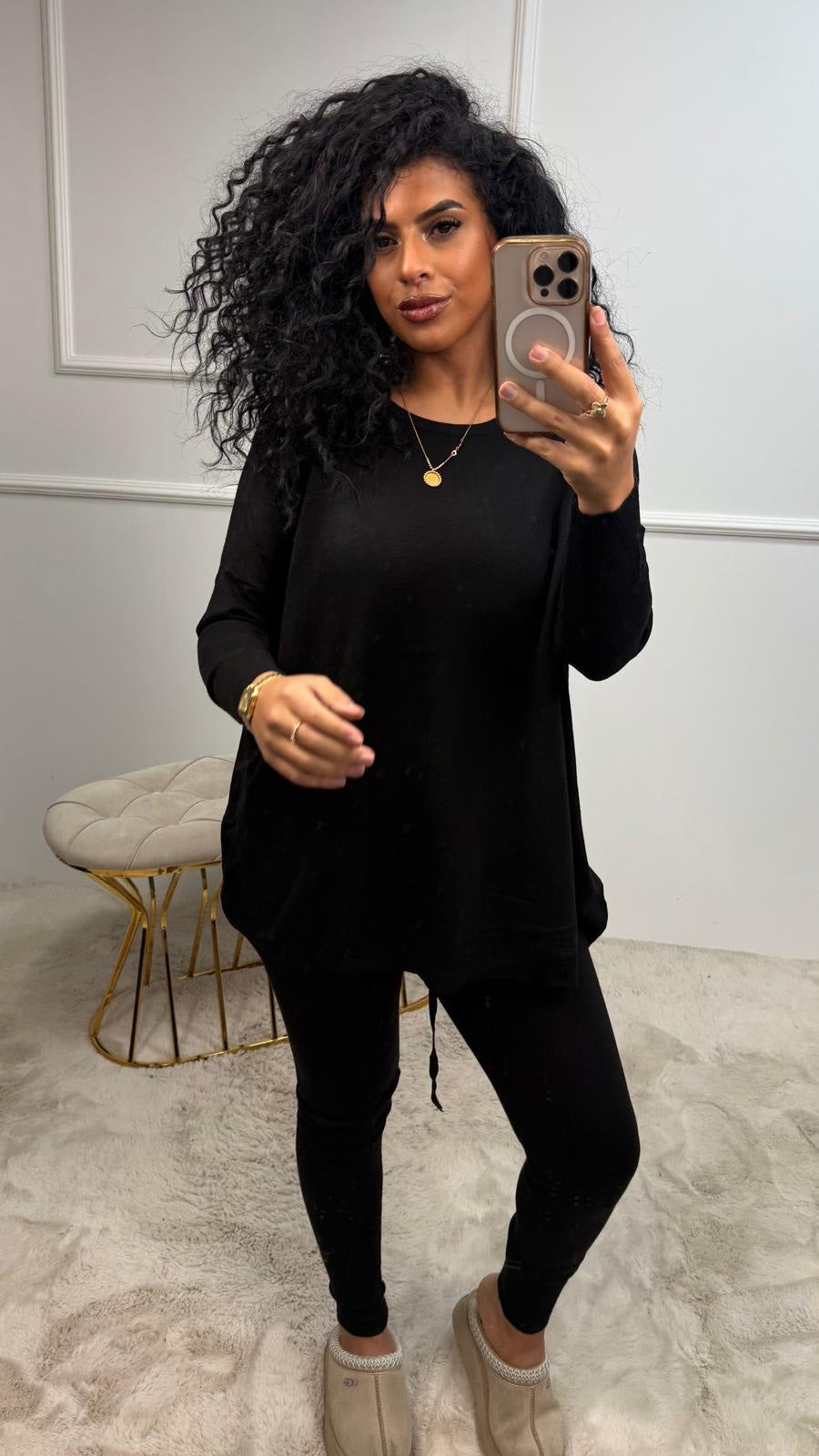 Sharona Wijde Trui Legging Set