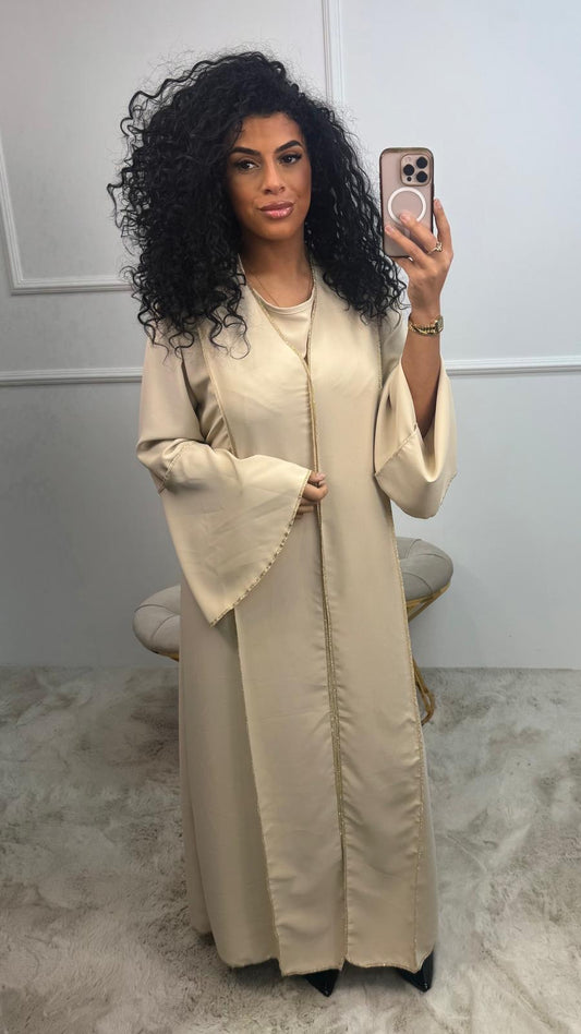 Youmi Gouden Detail Centuur Abaya