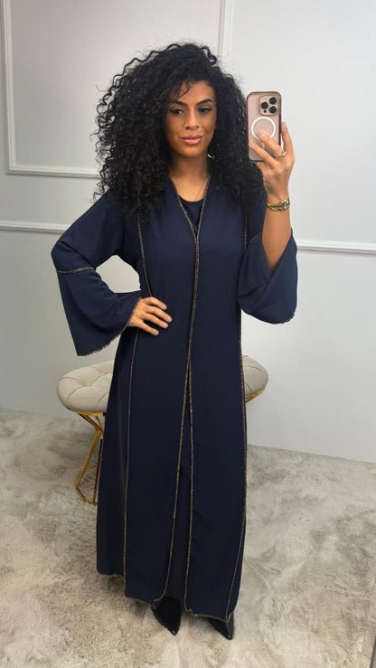 Youmi Gouden Detail Centuur Abaya