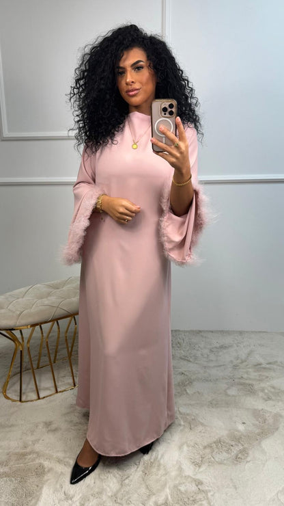 Zoë Bont Mauw Detal Abaya