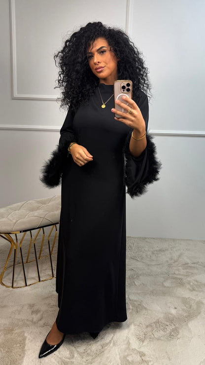 Zoë Bont Mauw Detal Abaya